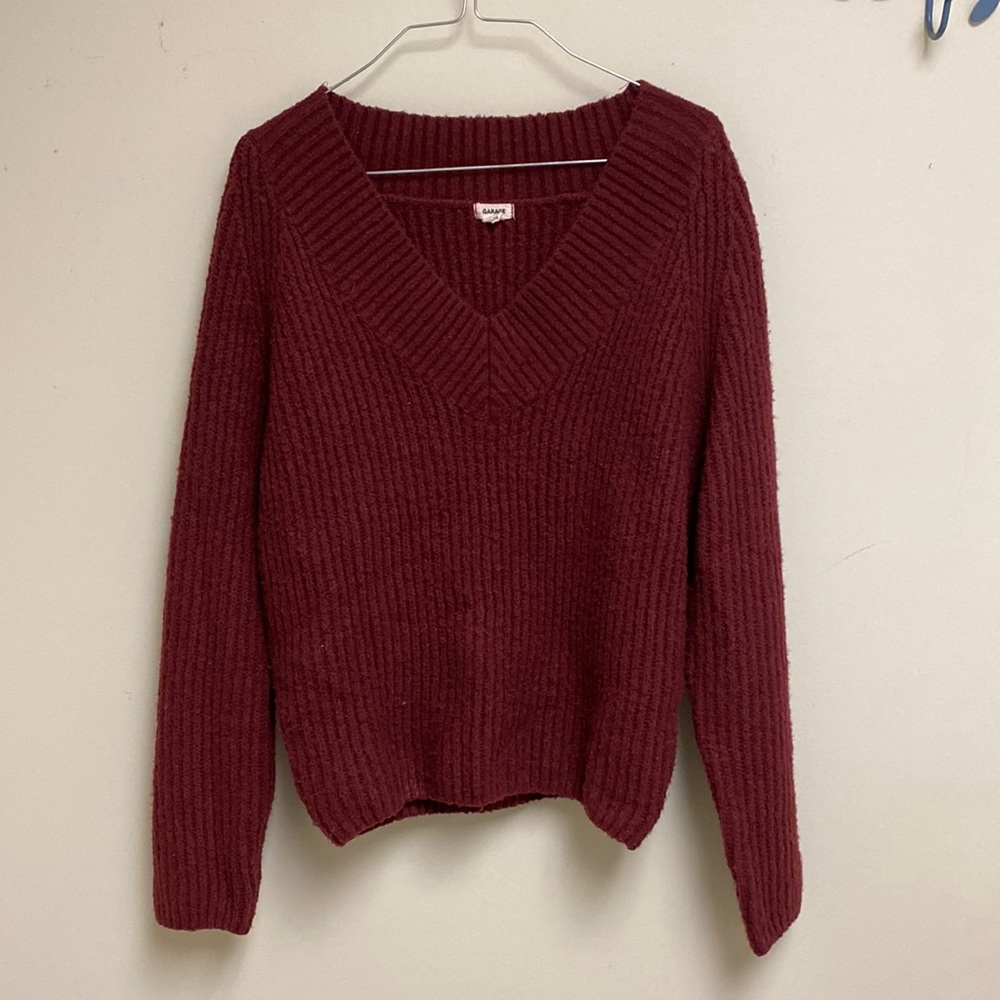 Garage sweater